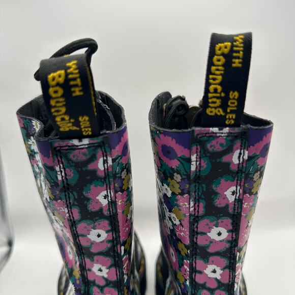 DR MARTENS Women's 6 SINCLAIR HI Floral Boot - Picture 7 of 9
